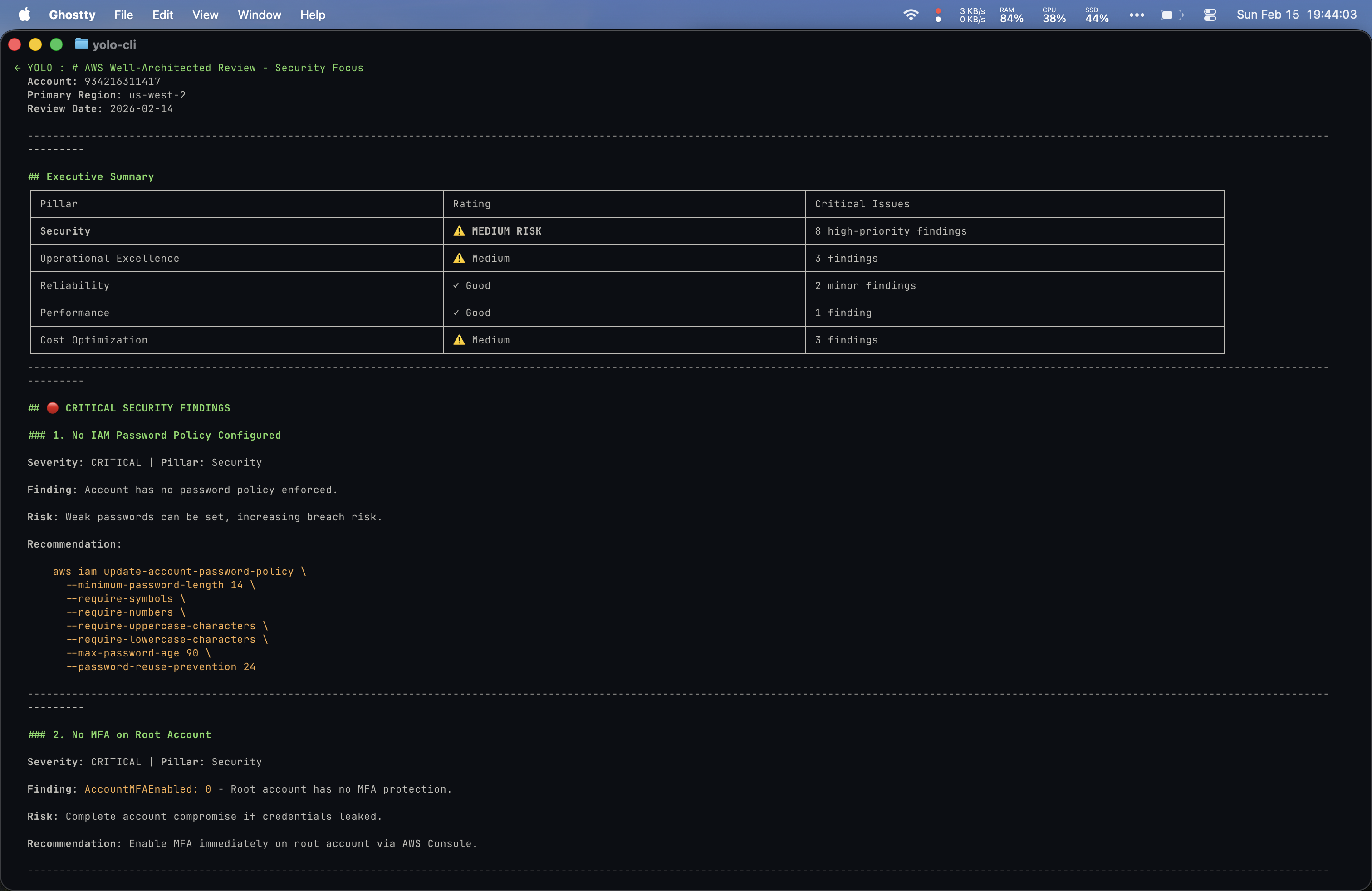 Yolo WAR Executive Summary